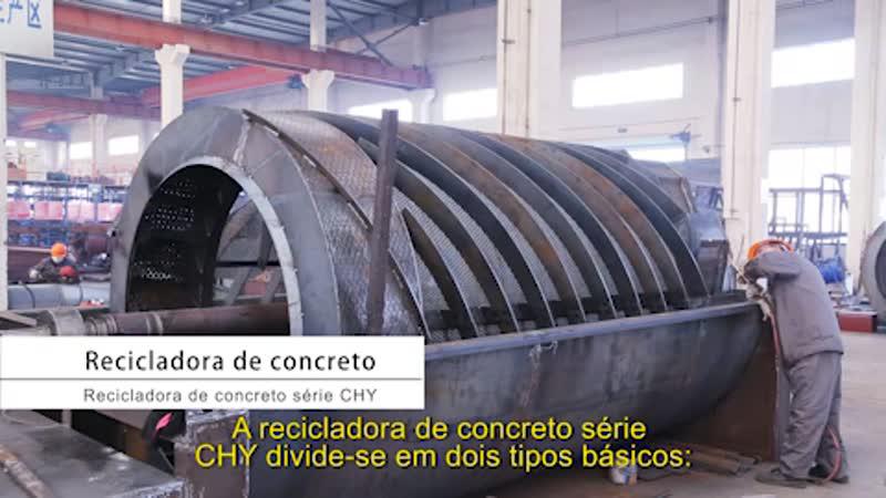 Recicladoras de concreto série CHY